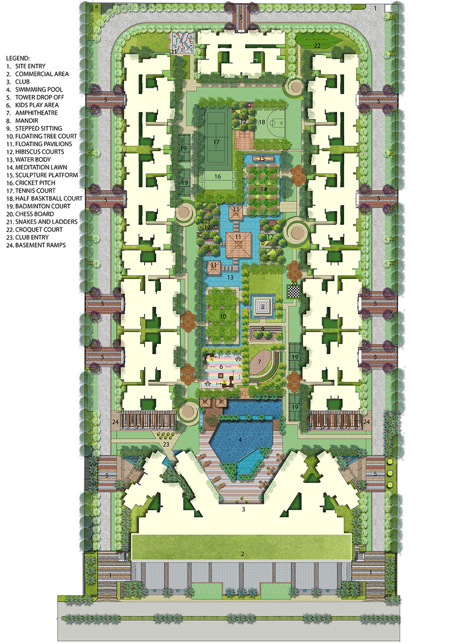 Ace Divino Site Plan