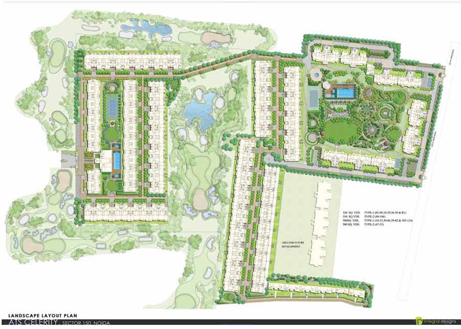 ATS Pristine Golf Villas Site Plan