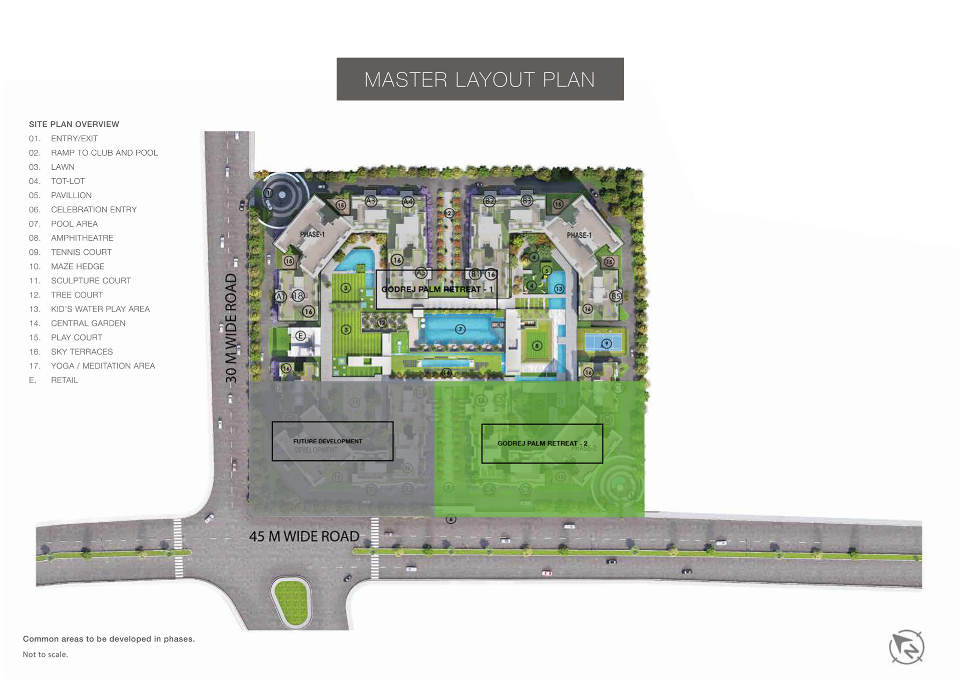 Godrej Palm Retreat Site Plan