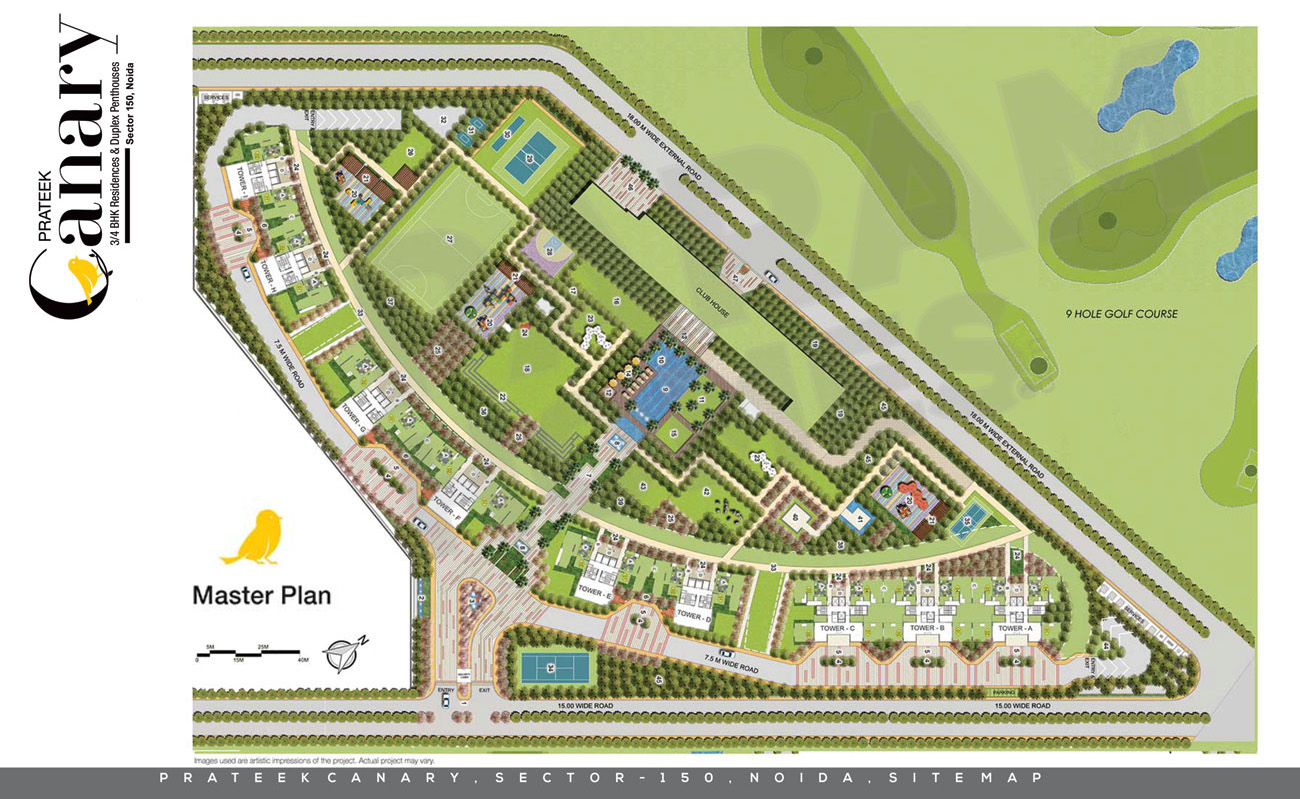 Prateek Canary Site Plan